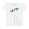 Jesus Heals in Blue Youth T-shirt - Image 3